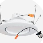 6 inch Adjustable Angle LED Downlight Retrofit